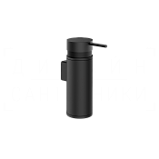 Gessi Pelle Дозатор для жидкого мыла подвесной, металлическая колба, цвет: matte black 78513#299