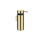 Gessi Pelle Дозатор для жидкого мыла подвесной, металлическая колба, цвет: brass PVD 78513#710