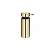 Gessi Pelle Дозатор для жидкого мыла настольный, металлическая колба, цвет: brass PVD 78537#710