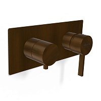 Remer Metrica Смеситель для душа встраиваемый, 3 потребителя цвет: oilbronze MC93ZWBBR