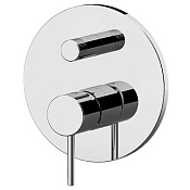 Remer X Style Смеситель для душа встраиваемый, 2 потребителя, цвет: cromo X09H