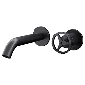 Remer Chrono Смеситель для раковины встраиваемый, внешняя часть,  цвет: cromo nero spazzolato CH15PWBCFP