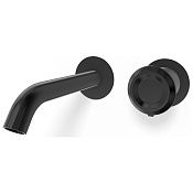 Remer Element Смеситель для раковины встраиваемый, внешняя часть,  цвет: cromo nero spazzolato ET15PWBCFP