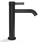 Remer Metrica Смеситель для раковины, без д/к, длина излива 14,1 см, цвет: nero spazzolato PVD MC12AGM