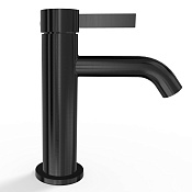 Remer Metrica Смеситель для раковины, без д/к, длина излива 11,1 см, цвет: nero spazzolato PVD MC12GM