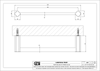 Gessi Ludovica Полотенцедержатель 32,8 см, подвесной, цвет: chrome 76497#031