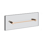 Gessi Ludovica Полотенцедержатель для крепления на стекло 32,8 см, цвет: copper PVD 76511#030