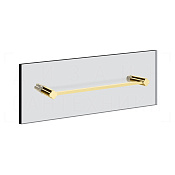 Gessi Ludovica Полотенцедержатель для крепления на стекло 32,8 см, цвет: gold PVD 76511#246