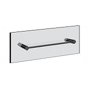 Gessi Ludovica Полотенцедержатель для крепления на стекло 32,8 см, цвет: black metal PVD 76511#706