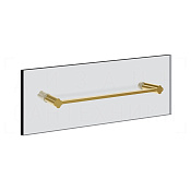 Gessi Ludovica Полотенцедержатель для крепления на стекло 32,8 см, цвет: gold brushed 76511#716