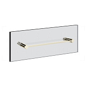 Gessi Ludovica Полотенцедержатель для крепления на стекло 32,8 см, цвет: nickel PVD 76511#720