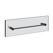 Gessi Ludovica Полотенцедержатель для крепления на стекло 47,8 см, цвет: matte black 76513#299