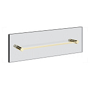 Gessi Ludovica Полотенцедержатель для крепления на стекло 47,8 см, цвет: brass PVD 76513#710