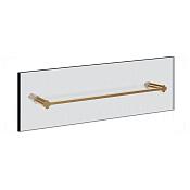 Gessi Ludovica Полотенцедержатель для крепления на стекло 47,8 см, цвет: warm bronze brushed PVD 76513#726
