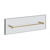 Gessi Ludovica Полотенцедержатель для крепления на стекло 47,8 см, цвет: brushed brass PVD 76513#727