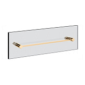 Gessi Ludovica Полотенцедержатель для крепления на стекло 47,8 см, цвет: warm bronze PVD 76513#735