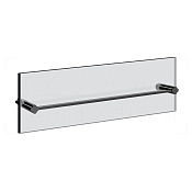 Gessi Ludovica Полотенцедержатель для крепления на стекло 62,8 см, цвет: black metal PVD 76515#706
