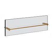 Gessi Ludovica Полотенцедержатель для крепления на стекло 62,8 см, цвет: warm bronze brushed PVD 76515#726