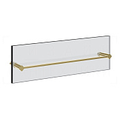Gessi Ludovica Полотенцедержатель для крепления на стекло 62,8 см, цвет: brushed brass PVD 76515#727