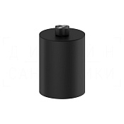 Gessi Ludovica Корзина для мусора напольная 6 л, с крышкой, цвет: matte black 76590#299