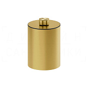 Gessi Ludovica Корзина для мусора напольная 6 л, с крышкой, цвет: gold brushed 76590#716