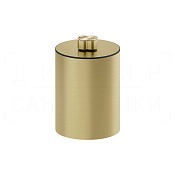 Gessi Ludovica Корзина для мусора напольная 6 л, с крышкой, цвет: brushed brass PVD 76690#727