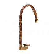 Gessi Jacqueline Смеситель для раковины, без д/к, излив 22,5-24 см, цвет: warm bronze brushed PVD 77003#726