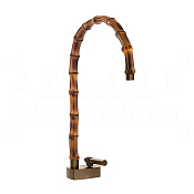 Gessi Jacqueline Смеситель для раковины, без д/к, излив 22,5-24 см, цвет: coffee bronze brushed PVD 77003#761