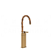 Gessi Jacqueline Смеситель для раковины высокий, без д/к, излив 30,5-32,5 см, цвет: warm bronze PVD 77005#726