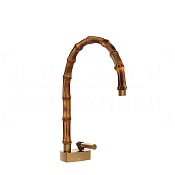 Gessi Jacqueline Смеситель для раковины, без д/к, излив 22,5-24 см, цвет: warm bronze brushed PVD 77019#726