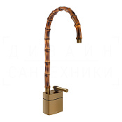 Gessi Jacqueline Смеситель для раковины высокий, без д/к, излив 31,3-34,3 см, цвет: deep bronze PVD 77033#791