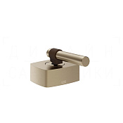 Gessi Jacqueline Смеситель для раковины, без донного клапана и излива, цвет: finox brushed nickel 77035#149