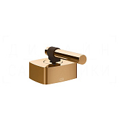Gessi Jacqueline Смеситель для раковины, без донного клапана и излива, цвет: warm bronze PVD 77035#735