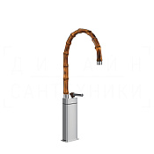 Gessi Jacqueline Смеситель для раковины высокий, без донного клап., излив 33,5-36,5 см, цвет: chrome 77037#031