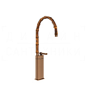 Gessi Jacqueline Смеситель для раковины высокий, без д/к, излив 33,5-36,5 см, цвет: copper brushed 77037#708