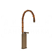 Gessi Jacqueline Смеситель для раковины высокий, без д/к, излив 33,5-36,5 см, цвет: coffee bronze 77037#761