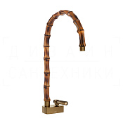 Gessi Jacqueline Смеситель для раковины, без д/к, излив 22,5-24 см, цвет: deep bronze brushed PVD 77203#791