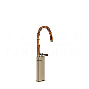Gessi Jacqueline Смеситель для раковины высокий, без д/к, излив 30,5-32,5 см, цвет: finox nickel 77205#149