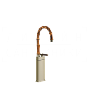 Gessi Jacqueline Смеситель для раковины высокий, без дон. кл., излив 30,5-32,5 см, цвет: nickel PVD 77205#720