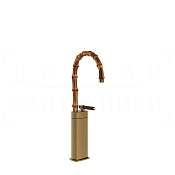 Gessi Jacqueline Смеситель для раковины высокий, без д/к, излив 30,5-32,5 см, цвет: deep bronze PVD 77205#791