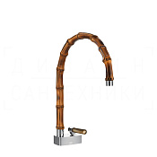 Gessi Jacqueline Смеситель для раковины, без донного клапана, излив 22,5-24 см, цвет: chrome 77219#031