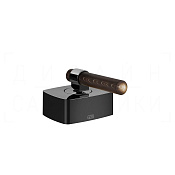 Gessi Jacqueline Смеситель для раковины, без донного клапана и излива, цвет: black metal PVD 77235#706