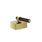 Gessi Jacqueline Смеситель для раковины, без донного клапана и излива, цвет: brushed brass PVD 77235#727