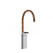 Gessi Jacqueline Смеситель для раковины высокий, без донного клап., излив 33,5-36,5 см, цвет: chrome 77237#031