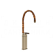 Gessi Jacqueline Смеситель для раковины высокий, без д/к, излив 33,5-36,5 см, цвет: finox nickel 77237#149