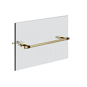 Gessi Jacqueline Полотенцедержатель для крепления на стекло 34,7 см, цвет: brass PVD 77511#710