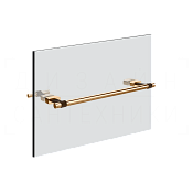 Gessi Jacqueline Полотенцедержатель для крепления на стекло 34,7 см, цвет: warm bronze PVD 77511#735