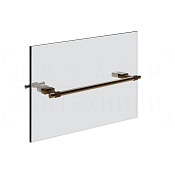 Gessi Jacqueline Полотенцедержатель для крепления на стекло 34,7 см, цвет: coffee bronze brushed PVD 77511#761