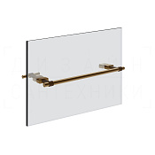 Gessi Jacqueline Полотенцедержатель для крепления на стекло 34,7 см, цвет: deep bronze brushed PVD 77511#791