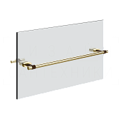 Gessi Jacqueline Полотенцедержатель для крепления на стекло 49,7 см, цвет: brass PVD 77513#710
